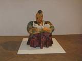 Jistota života (porcelán, papírová hmota) / Confidence in Life (porcelain, papier - mâché) / 90 cm, 2001 photo